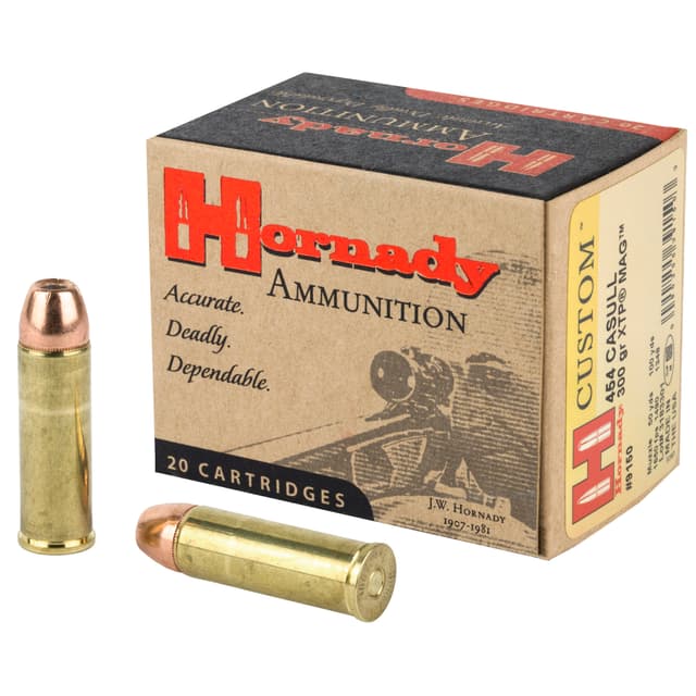 Hornady Custom Pistol Ammo 454 Casull 300 gr. XTP Mag 20 rd.