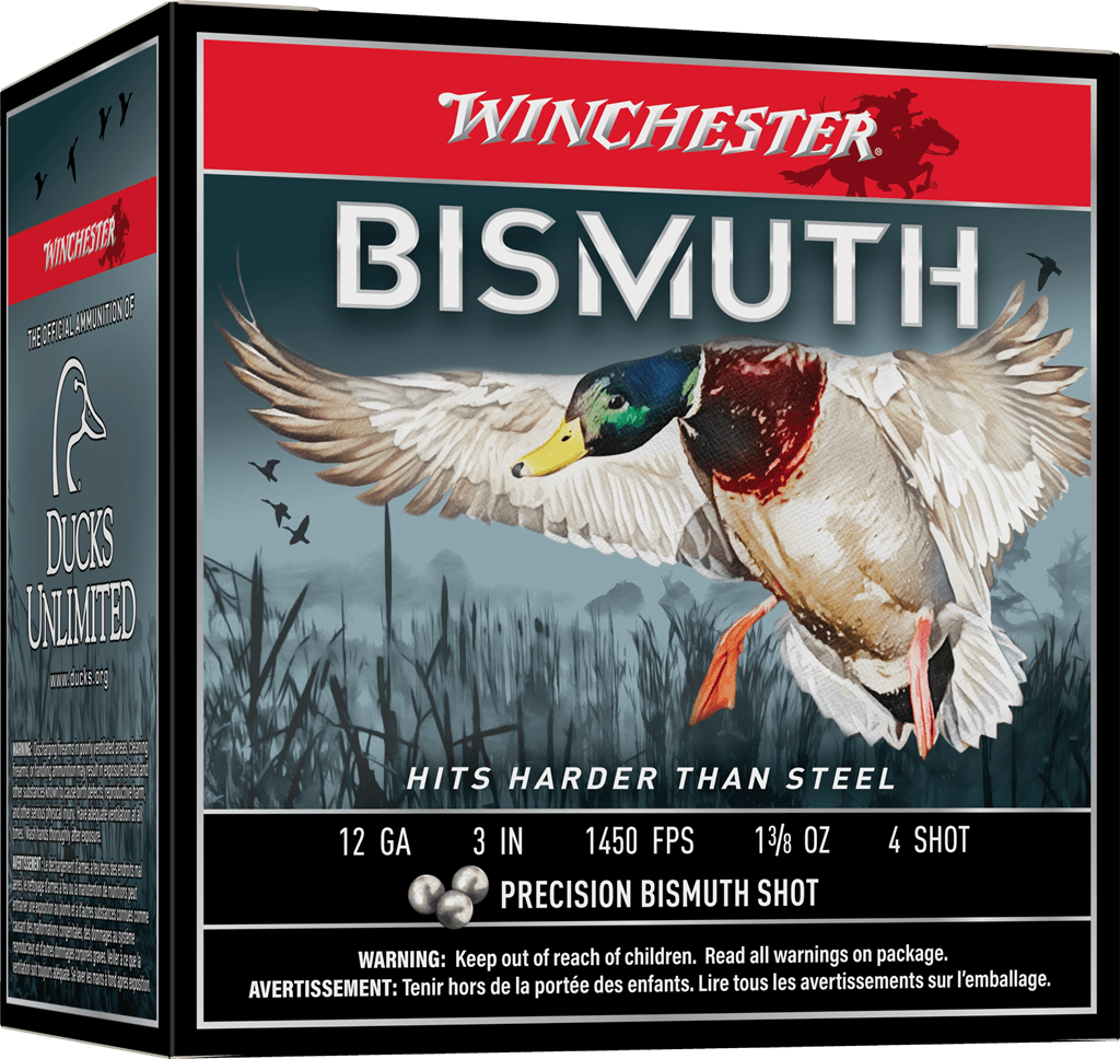 Winchester SWB1234 12 Gauge Bismuth Shot 1 3/8 Ounce 25 Rounds