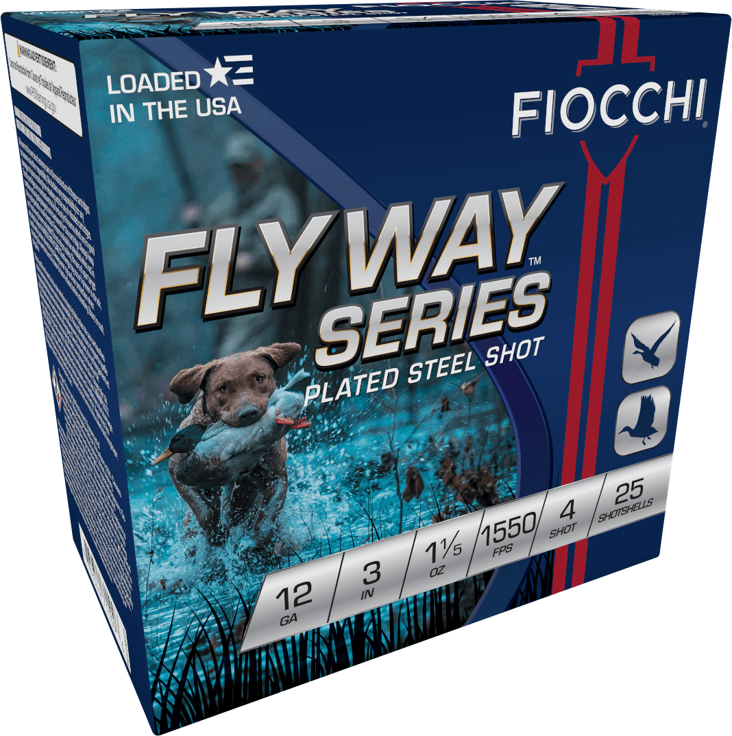 Fiocchi Flyway Shotgun Loads 12 Gauge Shot 1 1/5 oz 25 Rounds