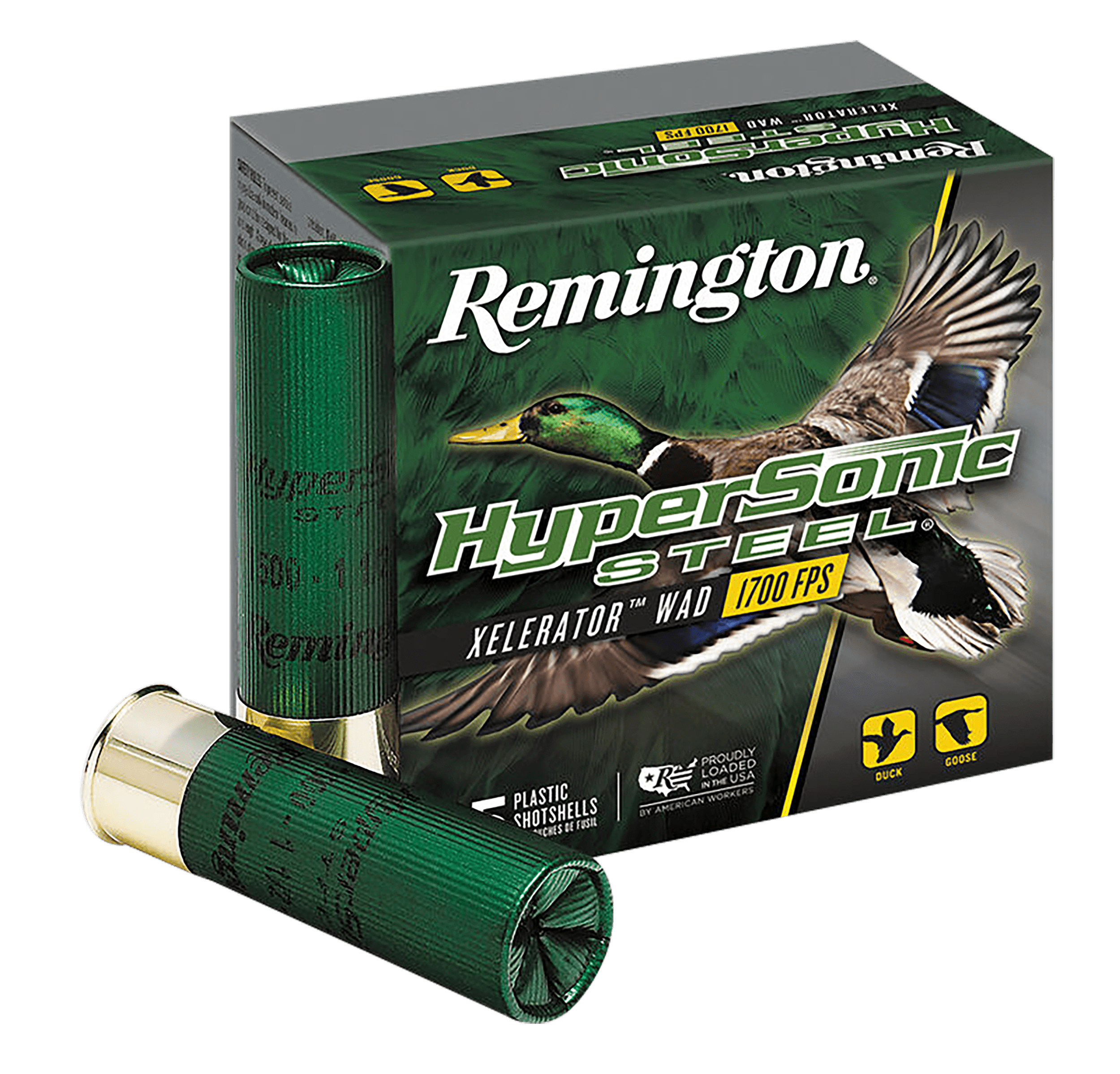Remington HyperSonic Steel Loads 12 Gauge BB Shot 1 1/4 Ounce 25 Rounds