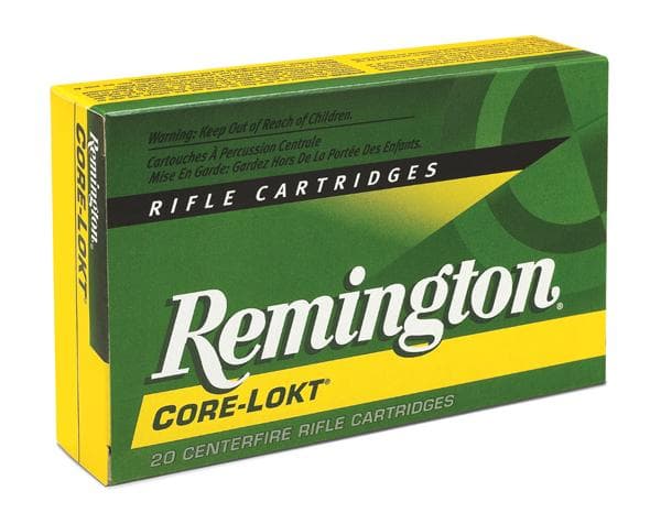 Remington Core-Lokt 338 Winchester Magnum Soft Point 250 Grain 20 Rounds
