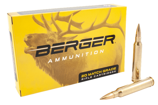 Bergara Berger Bullets 300 Winchester Magnum Hybrid Boat Tail 185 Grain 20 Rounds