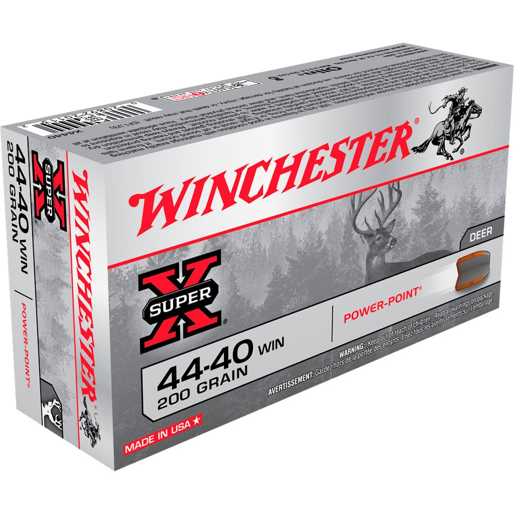 Winchester Power Point Rifle Ammo 44-40 Win. 200 gr. 50 rd.
