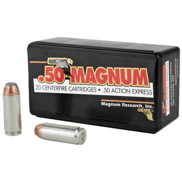 Magnum Research Handgun Ammunition .50 AE 350 gr JSP 20/box