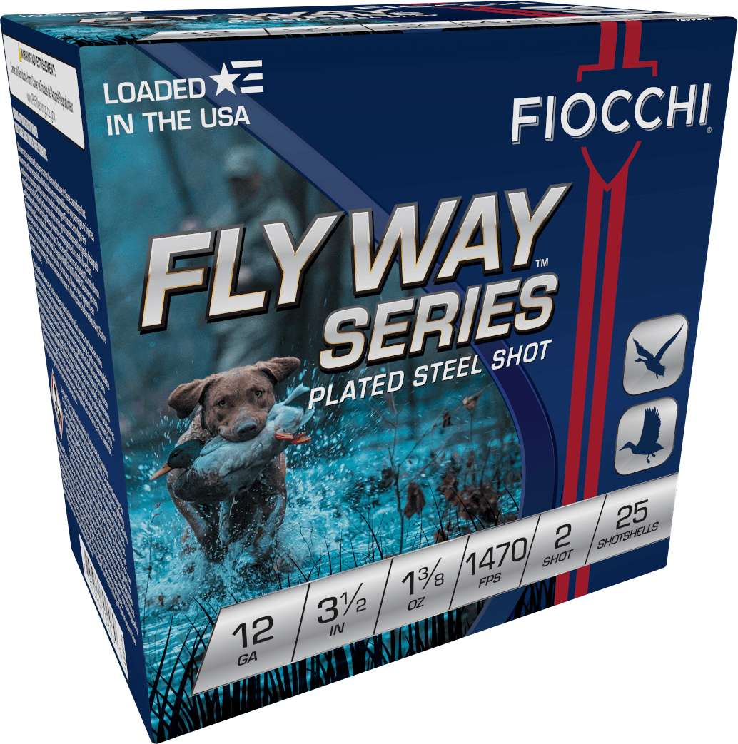 Fiocchi Flyway Speed Steel 12 Gauge Steel Shot 1 3/8 oz 25 Rounds