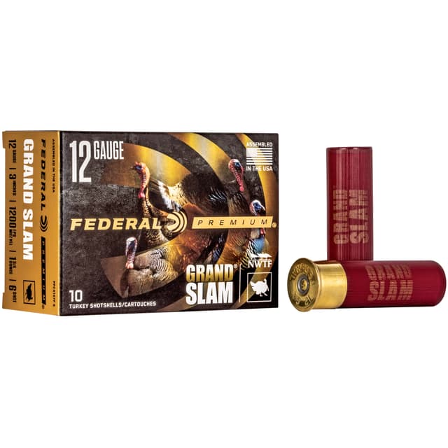 Federal Premium Grandslam 12 Gauge Copper-Plated Lead Shot 1 3/4 Ounce 10 Rounds