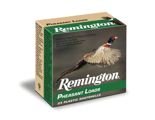 Remington Pheasant Loads 20 Gauge Lead Shot #4 1 Ounce 25 Rounds