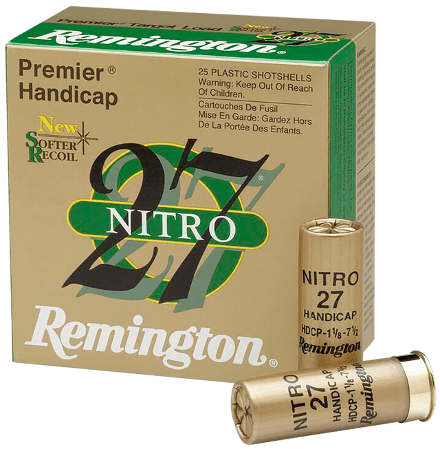 Remington Premier Nitro 27 12 Gauge 7.5 Shot 1 Ounce 25 Rounds