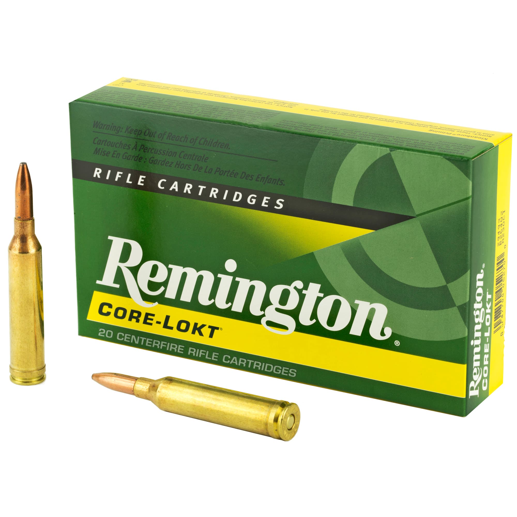 Remington Core-Lokt 264 Winchester Magnum Soft Point 140 Grain 20 Rounds