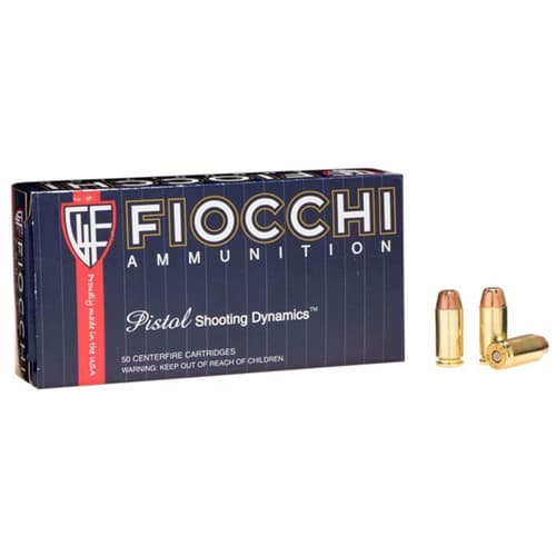 Fiocchi Defense Dynamics, 40 S&w, Jacketed Hollow Point, 165 Grain, 50 Rounds