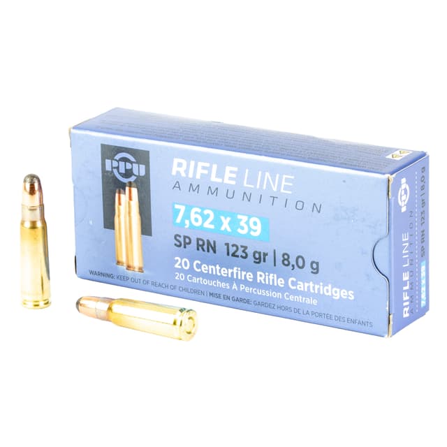 Prvi Partizan 7.62x39mm 123gr SPRN 20rd Box