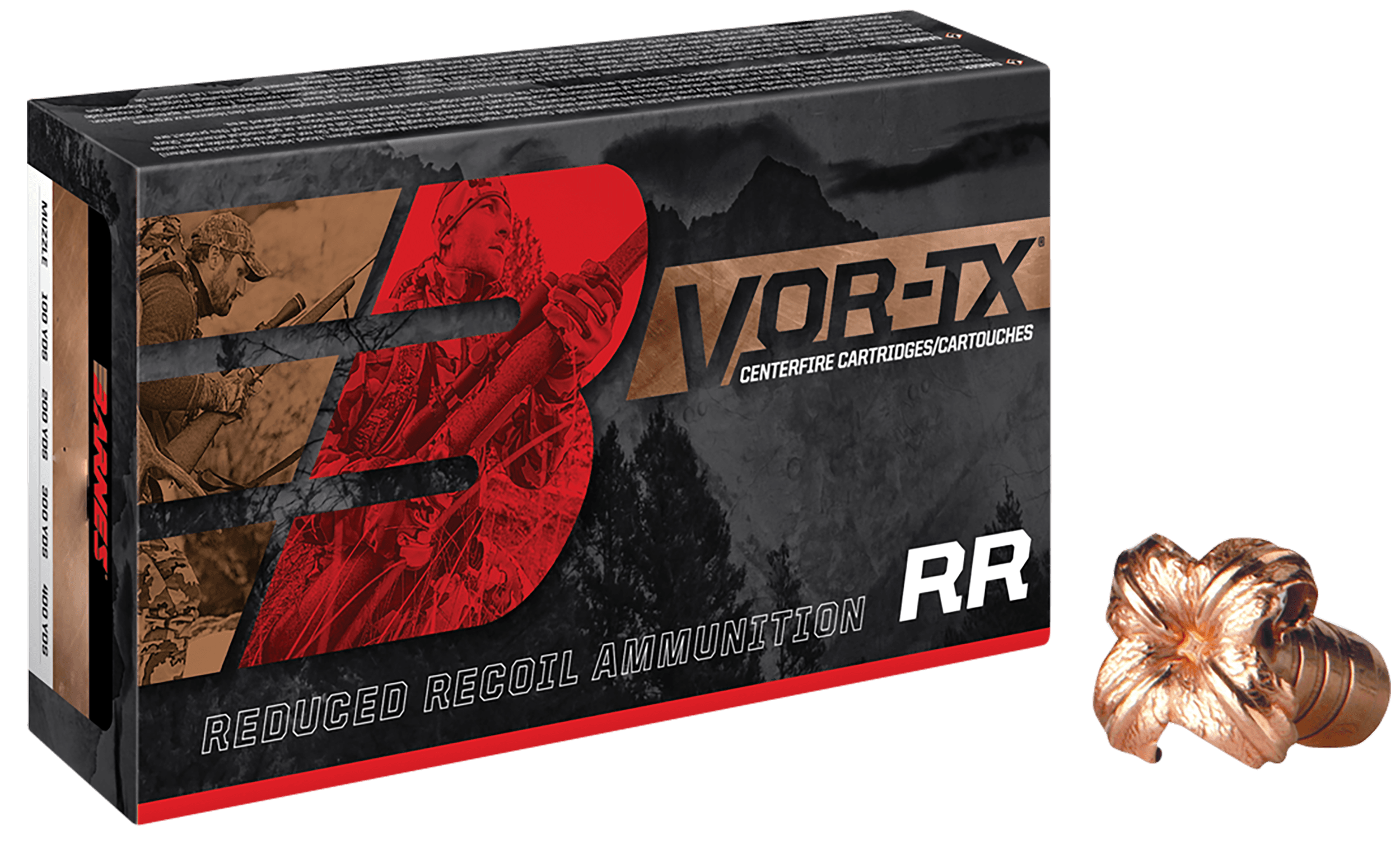 Barnes Bullets TTSX Boat Tail 308 Winchester 110 Grain 20 Rounds