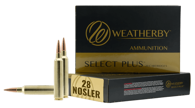 Weatherby R28NS180VLD 28 Nosler Jacket Hollow Point 180 Grain 20 Rounds