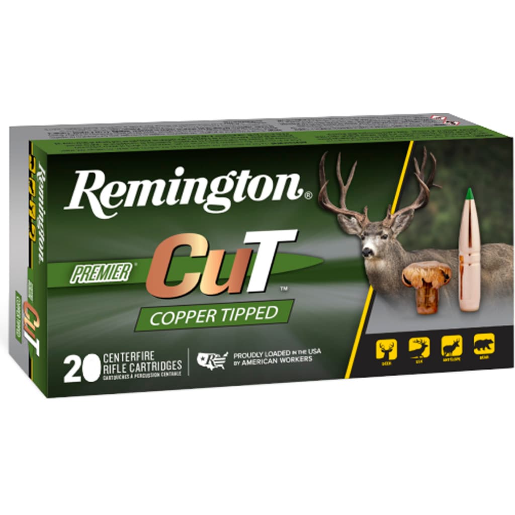 Remington Premier Rifle Ammo 30-06 SPRG 165 gr. Premier Copper Tipped 20 rd.