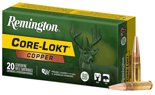 Remington Core-Lokt Copper 300 AAC Blackout Copper Hollow Point 120 Grain 20 Rounds