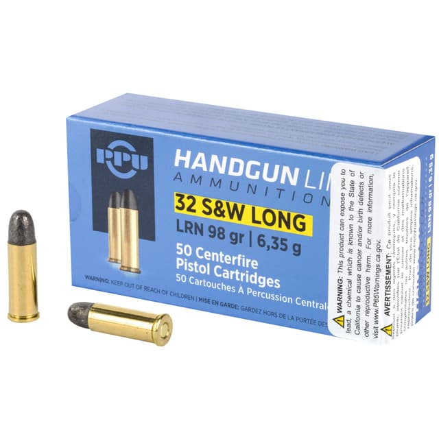 Prvi Partizan 32 S&W Long 98gr LRN 50rd Box