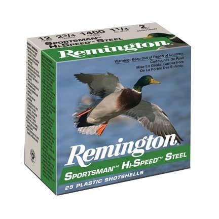Remington Sportsman Hi-Speed Steel Shotgun 12 Gauge 1 Ounce #7 25 Rounds