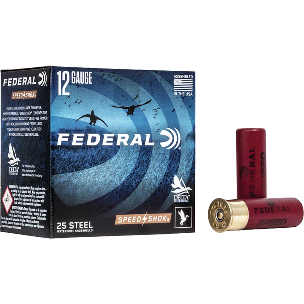 Fed Speed-shok 12ga 3 1-1/8oz #bb 25/10