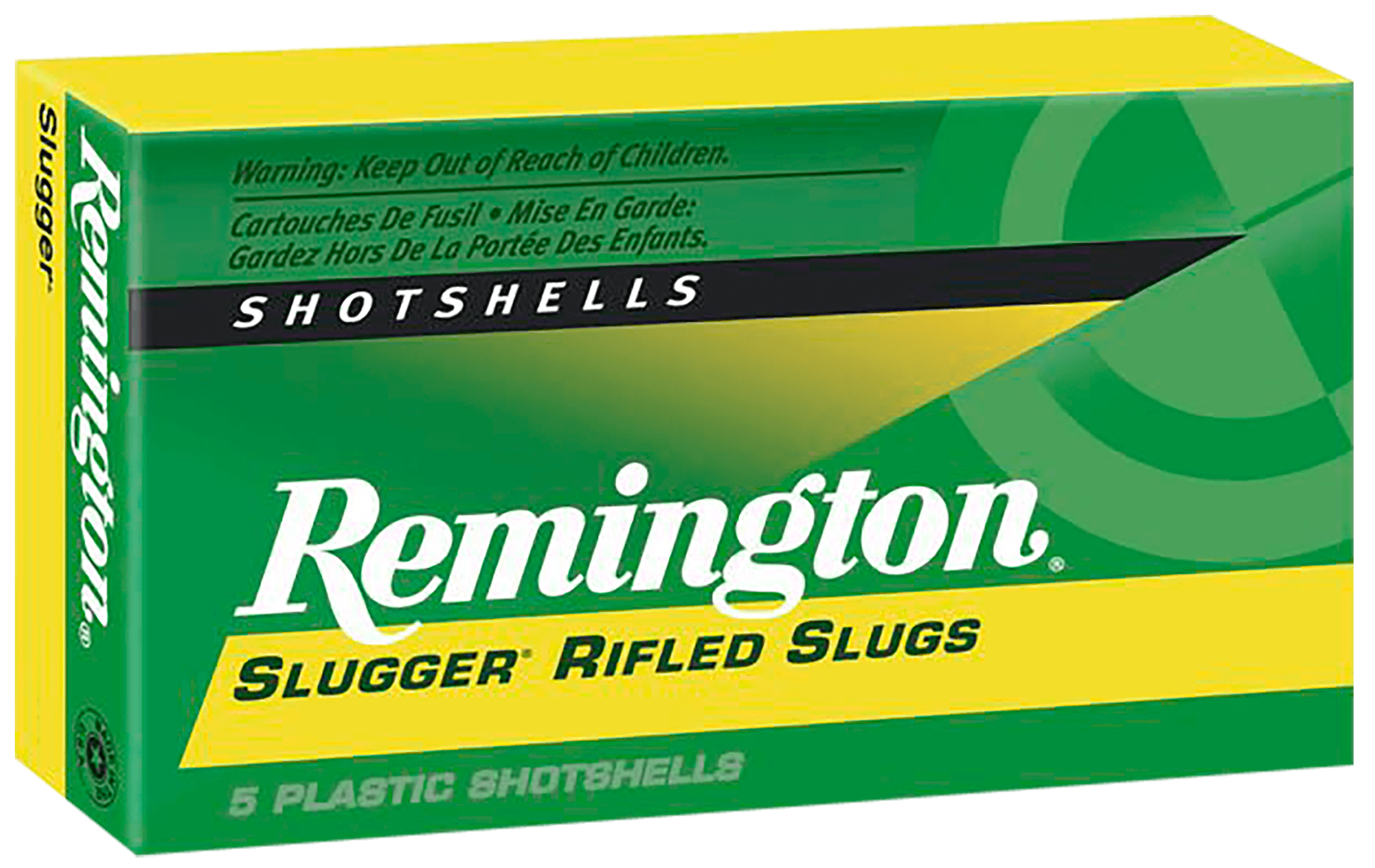 Remington Slugger 12 Gauge Rifled Slug 1 Ounce 5 Rounds