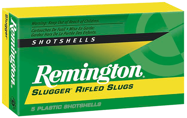 Remington Slugger 12 Gauge Rifled Slug 1 Ounce 5 Rounds
