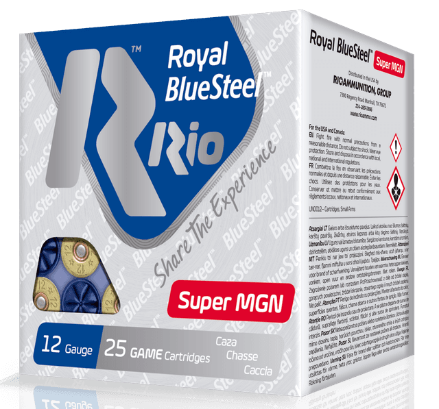Rio Royal BlueSteel Super Magnum 12 GA 3.5" 1-3/8oz #2 25rd