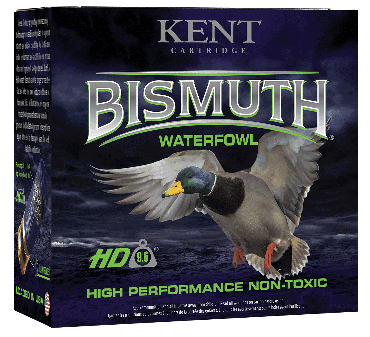 Kent Bismuth High-Performance Waterfowl Load 12 ga. 3 in. 1 3/8 oz. 4 Shot 25 rd.