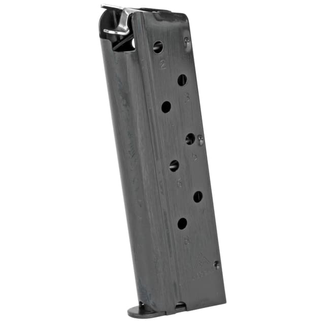 Mec-Gar 8rd 40 S&W Magazine Fits 1911 Government Blued Carbon Steel