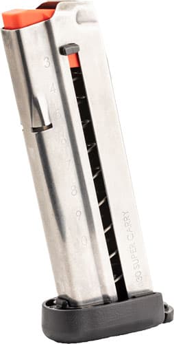 Smith & Wesson M&P Shield 10rd Magazine 30 Super Carry Stainless Steel