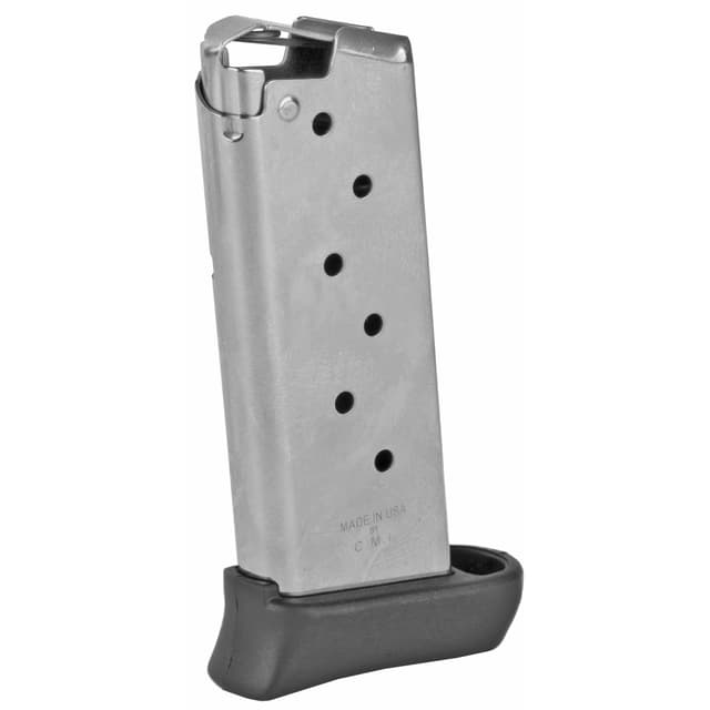 Springfield Armory 911 Stainless Steel Magazine 9mm 7 Round Pinky Extension