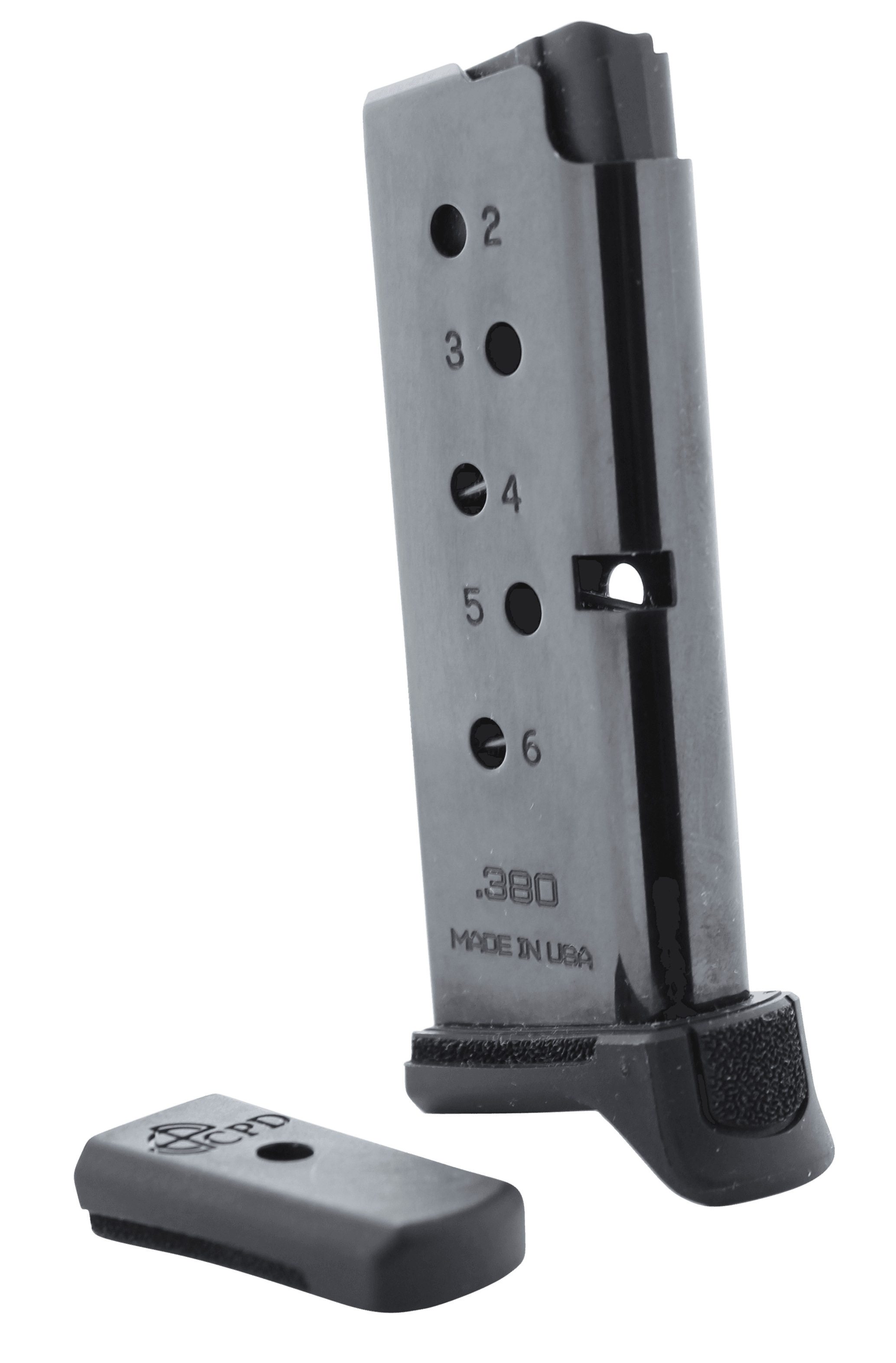 DuraMag 6rd 380 ACP Magazine for Ruger LCP LCP II Detachable Replacement