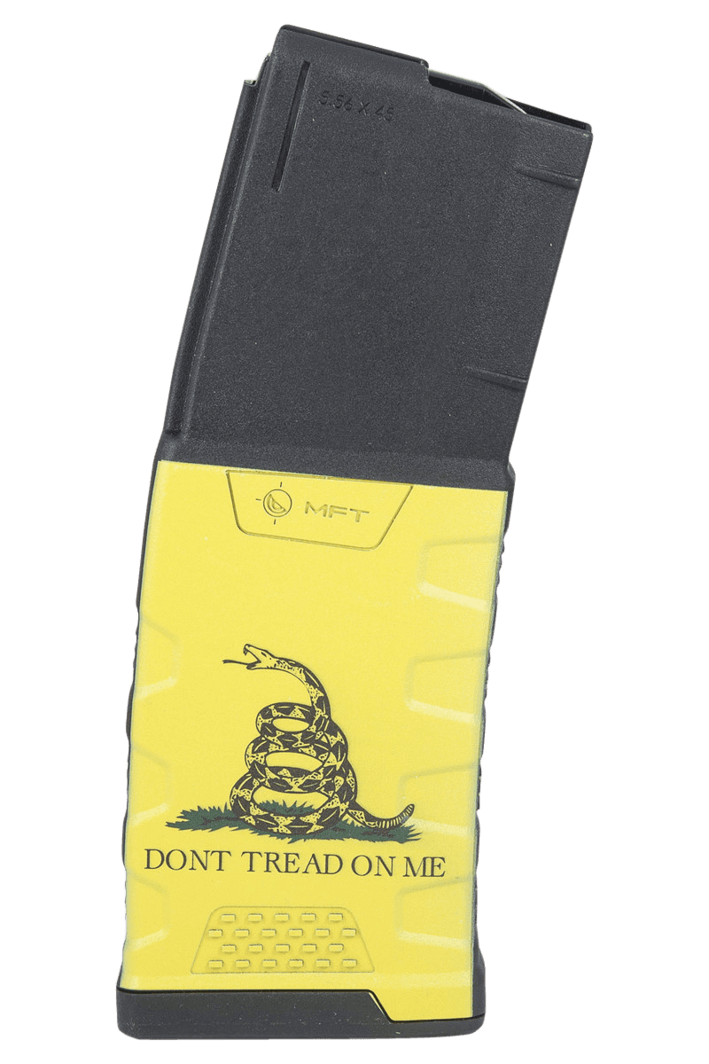 Mission First Tactical Extreme Duty Polymer Mag Gadsden Flag 30rd 5.56x45mm