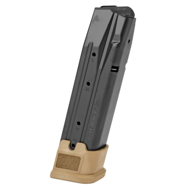 Sig Sauer Extended Magazine 9mm Luger for P320 M17 M18 Black Coyote Steel