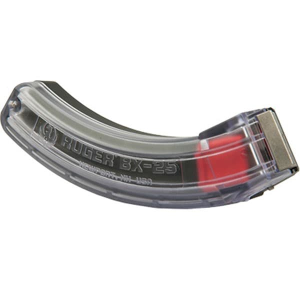 Ruger 10/22 BX-25 22 LR 25rd Clear Magazine