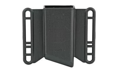 Glock MP033613 Mag Pouch OWB Black Polymer, Belt Slide Mount Up To 2.25" Wide, Fits Glock 43 Magazines Only
