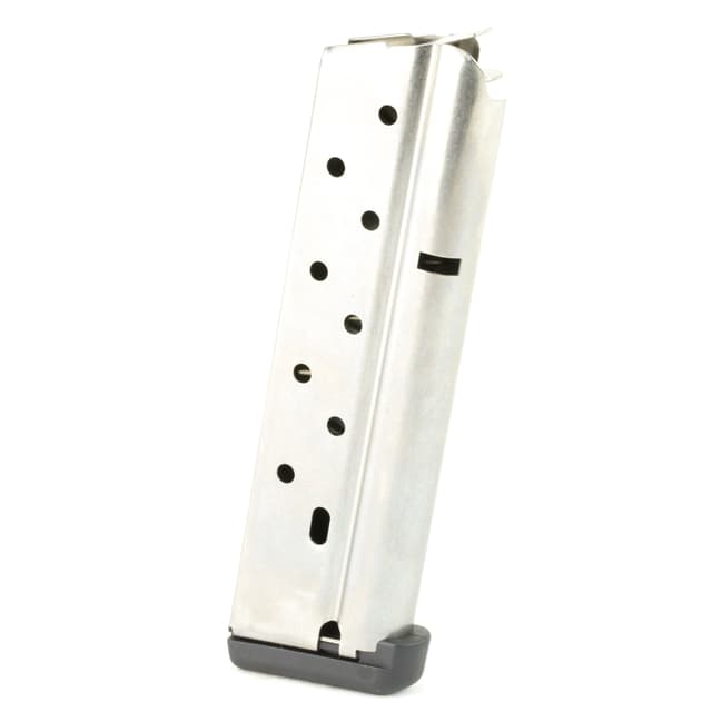 Chip McCormick CMC Products 13111 Power Mag 10rd 38 Super Stainless Steel 1911