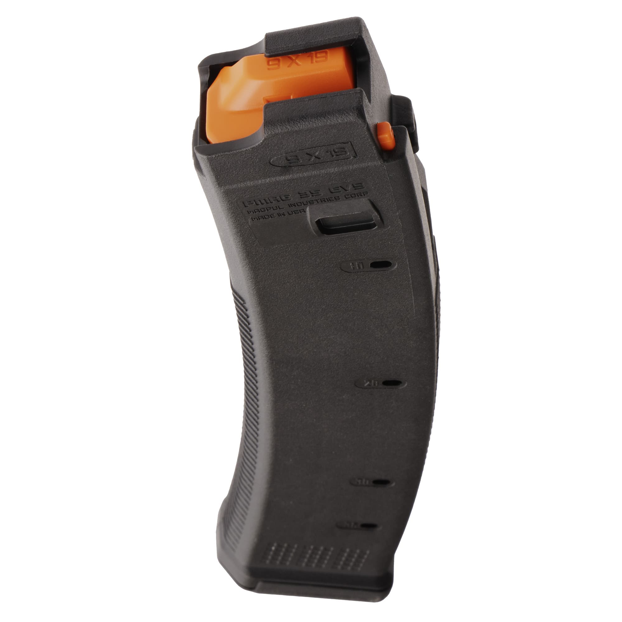 Magpul MAG1013BLK PMAG 35rd 9mm Luger Fits CZ Scorpion EVO 3 S1 Black Polymer