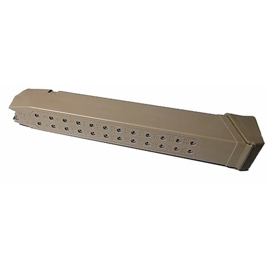 RWB Mag Glock 45 ACP 26rd Tan Polymer Magazine Compatible with Glock .45 Cal Models