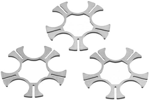 Ruger 90516 Moon Clip Stainless Steel 9mm Luger 3 Pack for SP101