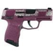 Sig Sauer P365-380 380 ACP 3.1in 10rd Manual Safety Black Cherry Roses