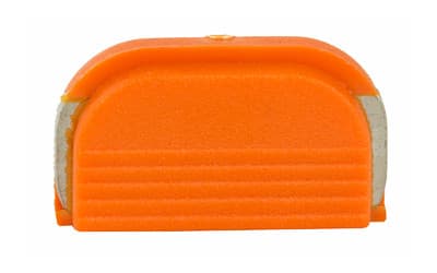 Glock, Oem Slide Cover Plate Half Orange, Slide Backplate Striker Indicator