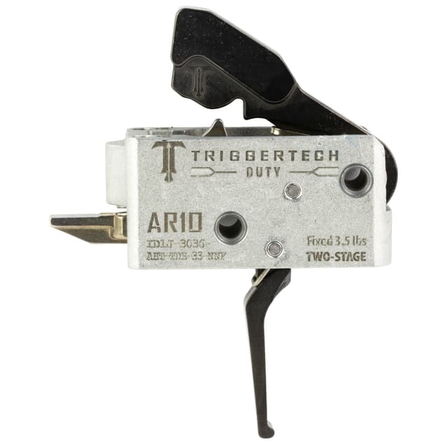TriggerTech Duty Flat Trigger Two-Stage 3.50 lbs Draw Weight Fits AR-10