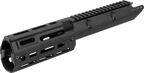 UTG Pro MP5 MLOK Handguard with Extended Upper Picatinny for 9mm MP5