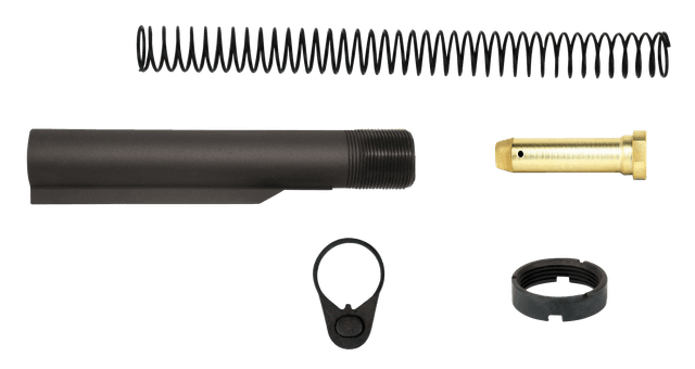 TacFire Ar-15 Buffer Tube Kit Mil-Spec 6-Position Carbine-Length Upgrade