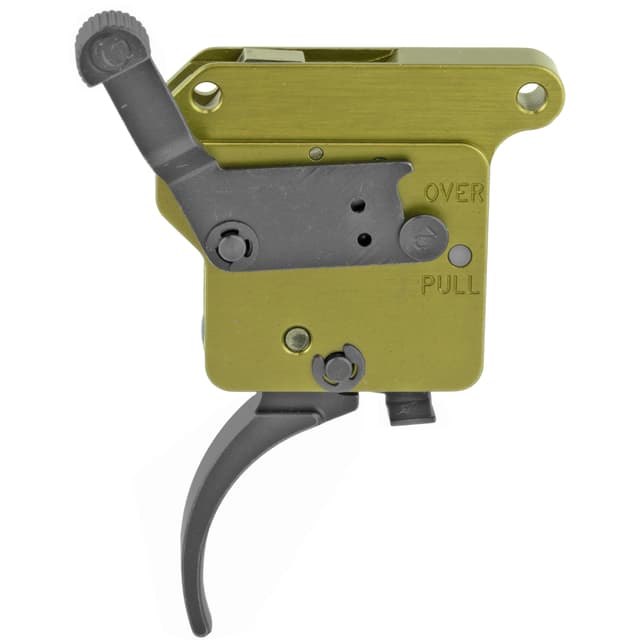 Timney Triggers 510V2THIN Elite Hunter Thin Curved Trigger 3 lbs Remington 700