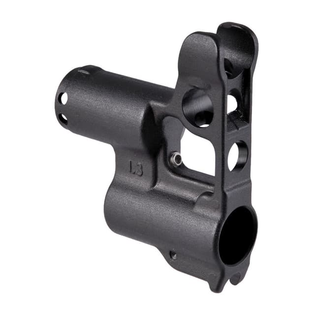 Jmac Customs Gas Block Combo Without Detent Hole Adjustable Front Sight Ready