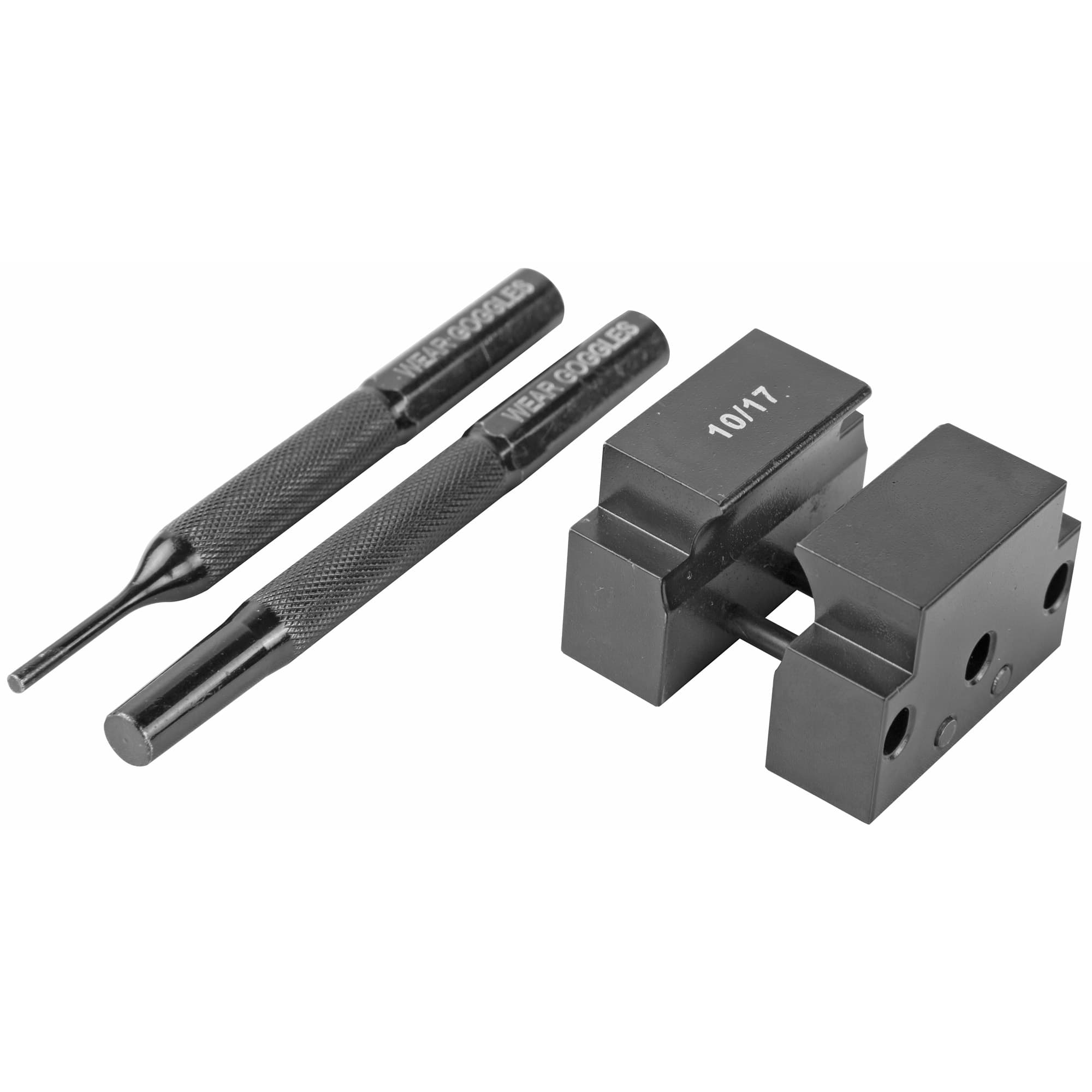 Wheeler 1079898 Gas Block Taper Pin Removal Tool Black Steel Universal