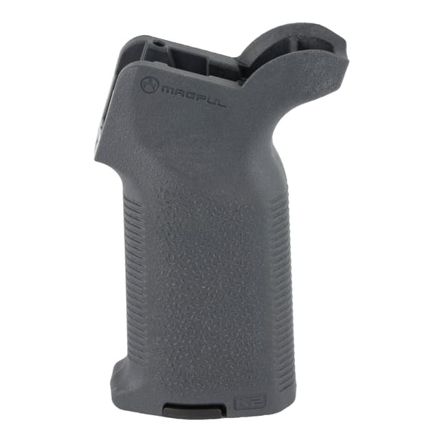 Magpul MOE-K2 Grip Gray Polymer Aggressive Textured Compatible with AR-15 AR-10 M4 M16