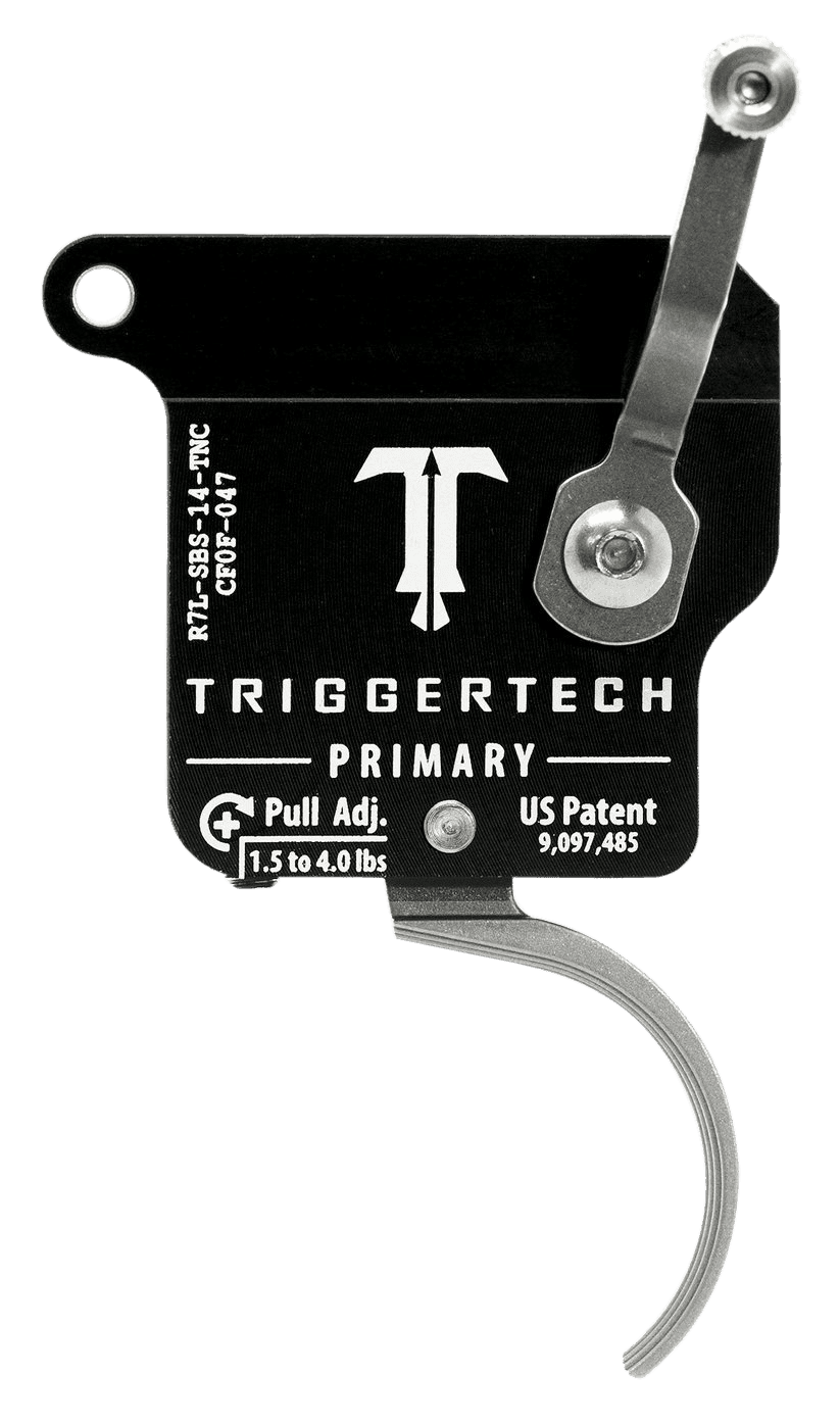 TriggerTech Rem 700 Primary Single Stage Trigger Stainless Traditional Curved Safety