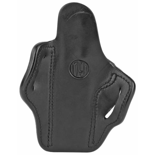 1791 Gunleather BH1BLBR BH1 OWB 01 Brown on Black Leather Belt Slide Fits 4-5" 1911