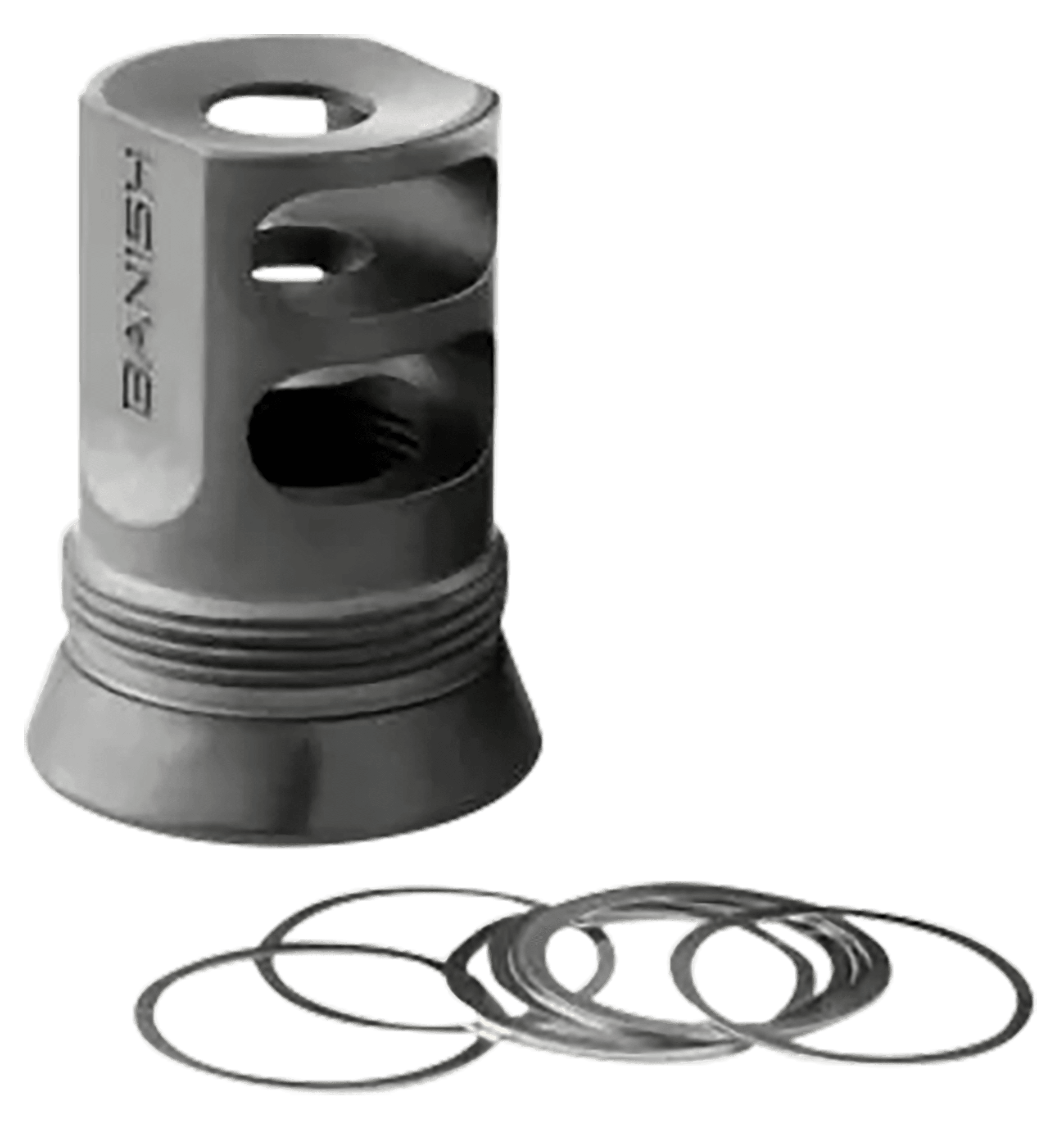 Banish Suppressors 4673 Muzzle Brake 5/8x24 for Banish 30 Gold/46